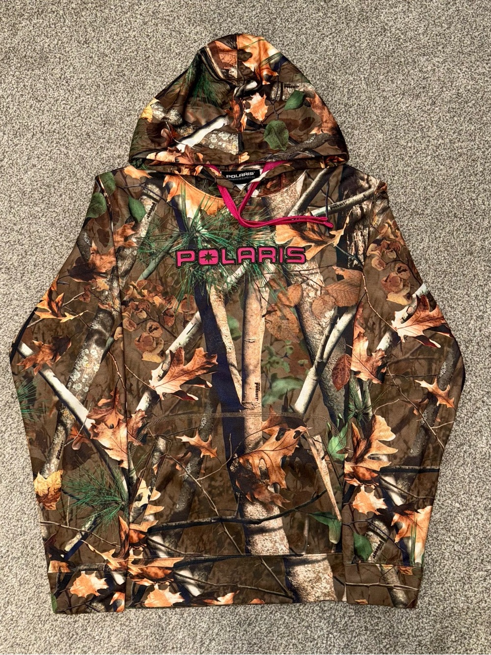 Polaris Women's Realtree Camo Pullover Hoodie - Brown/Green